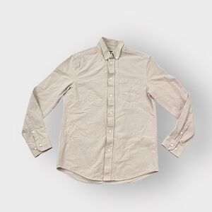 H&M Pink Blush Button Down Regular Fit Shirt 100% Cotton